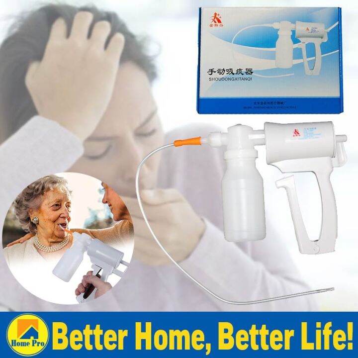 Suction Pump Manual Hand Aspirator Sputum Manual Genggam Medis Alat ...