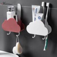 【CC】 OYOREFD Multi-function Wall Mounted Shelves Toothbrush Toothpaste Cosmetics Sundries Shelf Organizer