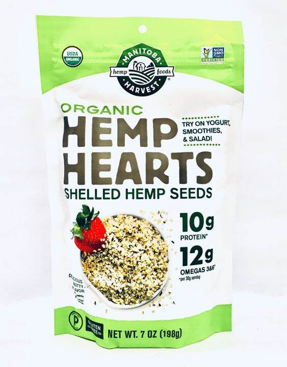MANITOBA ORGANIC HEMP HEARTS HEMP SEEDS 198G Expiry date 6/2024 Lazada PH
