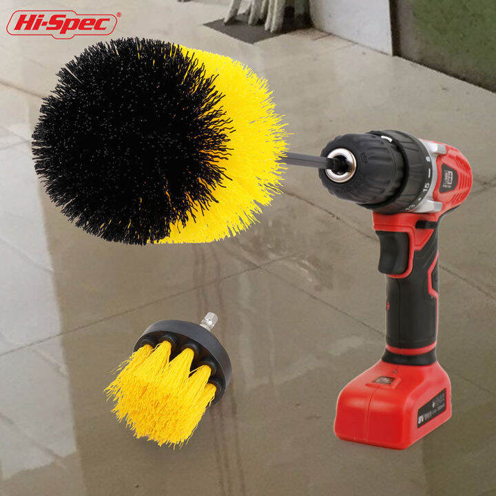 hi-spec-4pc-drill-brush-power-scrubber-cleaning-brush-for-drill-screwdriver-scrubber-brush-tub-cleaner-tools-kit