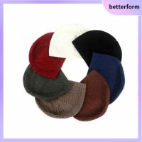 BETTERFORM ใหม่ หมวกหัวกะโหลก Kippah อิสลาม หมวกมัสยิด หมวกมุสลิม หมวกบีนนี่