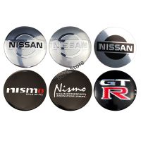 Hot New 4pcs 56mm Car Wheel Center Hub Cap Sticker Auto Wheel Emblem Badge Decal Decoration for Nissan Nismo Xterra Leaf Murano Tiida zhi