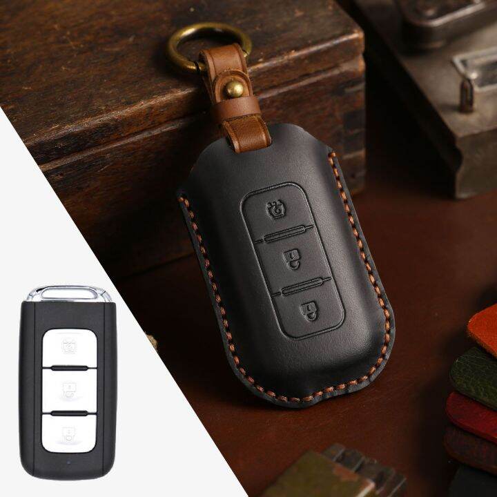 luxury-fob-protector-car-key-case-cover-leather-keychain-holder-accessories-for-dongfeng-fengon-580-2017-auto-keyring-shell-bag