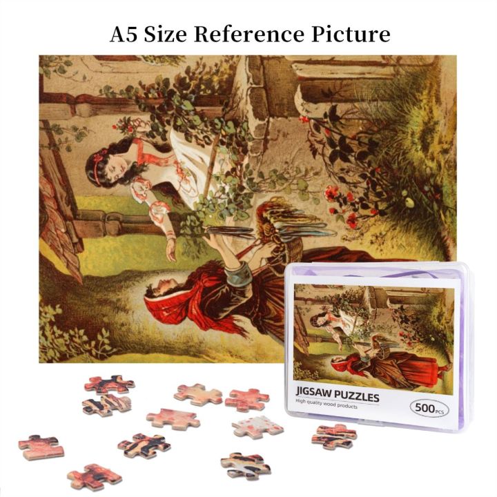 schneewittchen-illustration-von-carl-offterdinger-wooden-jigsaw-puzzle-500-pieces-educational-toy-painting-art-decor-decompression-toys-500pcs