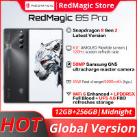 ทุกรุ่น Nubia Redmagic 8S Pro 5G โทรศัพท์มือถือ6.8นิ้ว120Hz AMOLED Snapdragon 8 Gen 2 Octa Core 65W ชาร์จเร็วสุด NFC