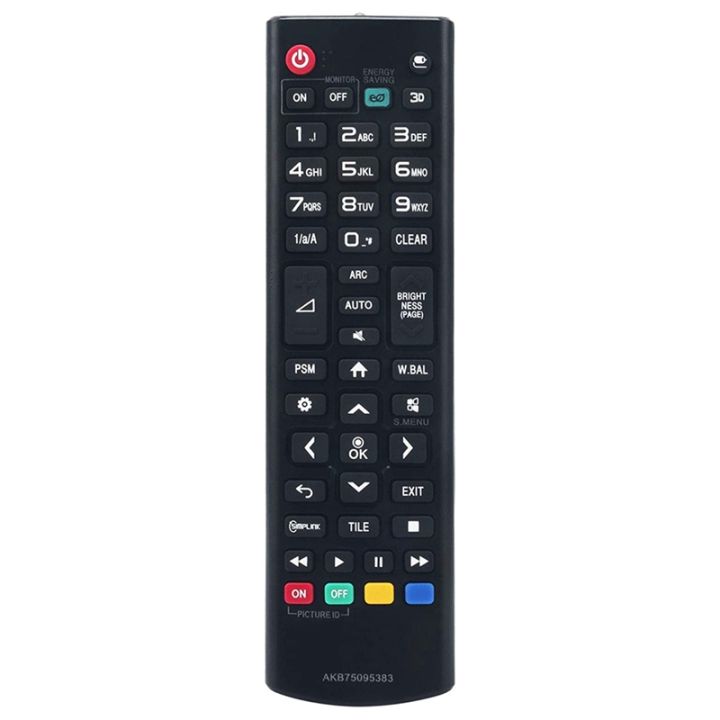 remote-control-akb75095383-replace-for-lg-digital-signage-32se3ke-32sm5kd-32sm5d-43sm3d-43sm5d-49sh7pe