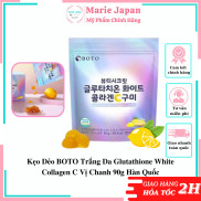 Kẹo Dẻo BOTO Trắng Da Glutathione White Collagen C Vị Chanh 90g Hàn Quốc
