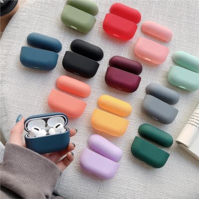 TPU Silicone Case Protective Cover for AirPods Pro Earphones (AirPods Not Included)