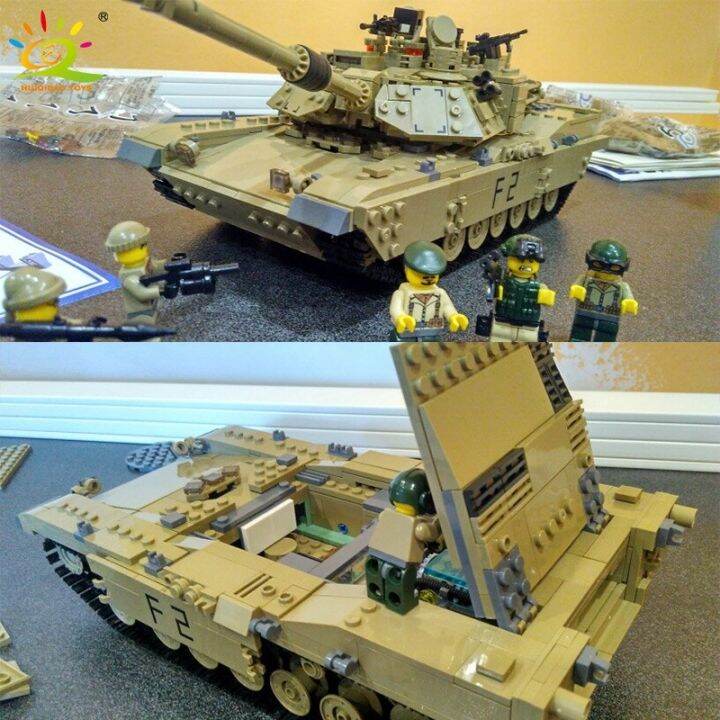 Military series M1A2 Abrams main battle tank children birthday gift ...