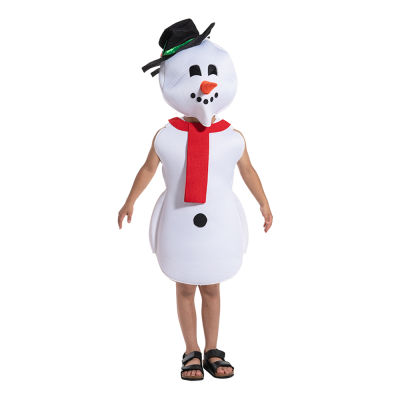 เด็ก Snowman เครื่องแต่งกายฮาโลวีน Kid Snow Man วันหยุดเทศกาลคริสต์มาสเด็กวัยหัดเดินเครื่องแต่งกายคริสต์มาส