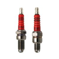 1pc D8TC A7TC 3-Electrode Motorcycle Spark Plug Fit for Honda Yamaha D8EA D8RC D7EA DR8EA T2197 50cc 70cc 90cc 110cc 125cc