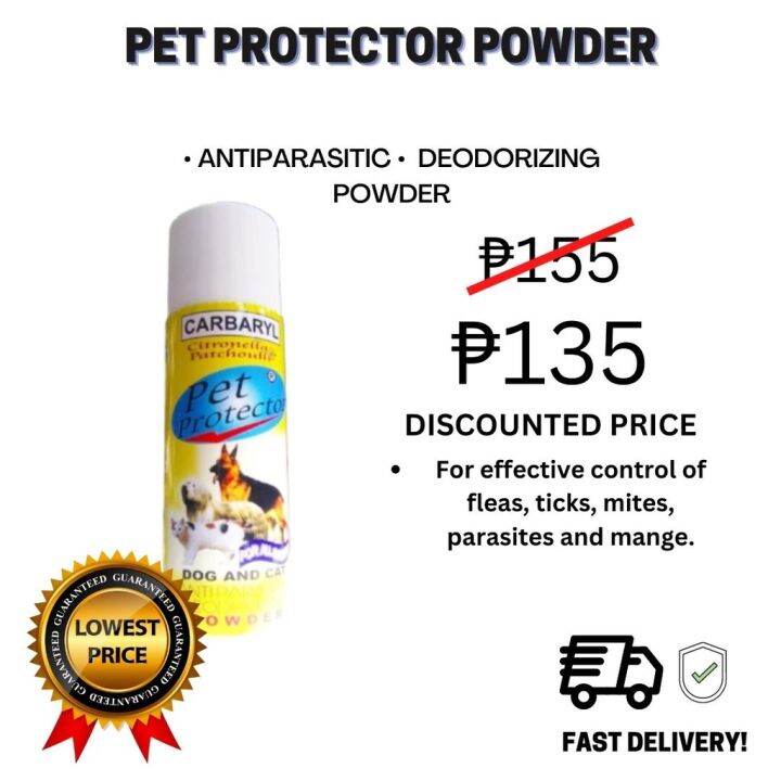 Pet Protector Powder (CARBARYL) 150G PRICE DROP Lazada PH