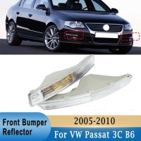 Front Bumper Corner Reversing Indicator Lamp Turn Signal Lights (Without Bulb) for Volkswagen VW Passat 3C B6 2005-2010