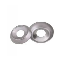 304 Gasket mata ikan baja tahan karat/sekrup Countersunk logam Gasket cembung cekung/Hollow Taper dekoratif mesin cuci Washer