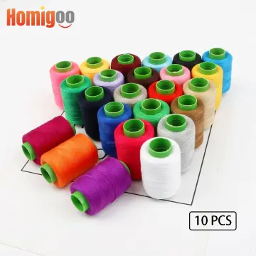 10Pcs Embroidery Machine Thread Diverse Colors Polyester Thread