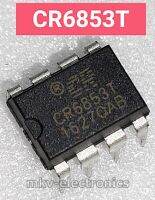 (2ตัว) CR6853T chip-rail   DIP-8 PWM Controller