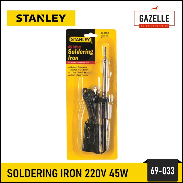 Stanley Soldering Iron Gun 220V 30W 45W 100W 69031 69033 69041☼ Lazada PH