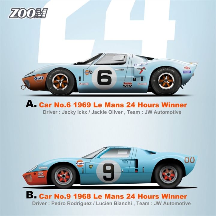 pre-order-zoom-1-64-ford-gt40-mk1-p-1075-no-6-no-9-1969-le-mans-24hours-winner-gulf-diecast-model-car