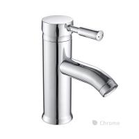 SOGANRE New RoundBathroom Faucet Single Handle Single Hole Basin Mixer Bathroom Accessories Tap Bathroom Sink Basin Mixer Tap