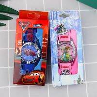 Kids Watches with box Leather Cars Children Boys Student Dropshipping