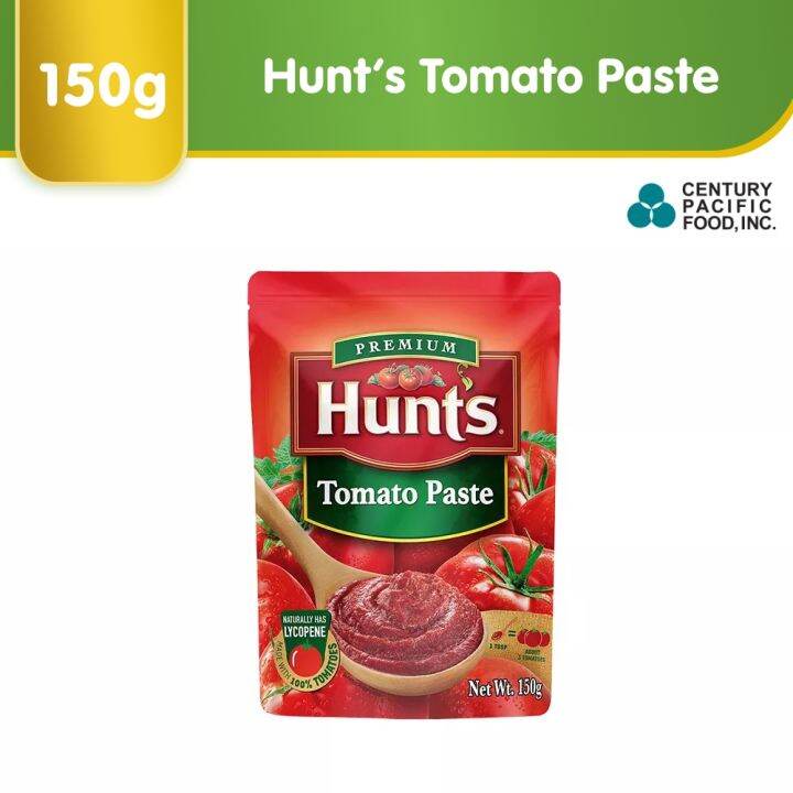 Hunt's Tomato Paste 150g (Expiry Date August 8, 2023) Lazada PH