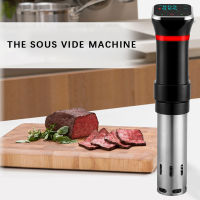 【Ready Stock+100% Original】Vacuum Slow Sous Vide Food Cooker Powerful Immersion Circulator LCD Digital Timer Display Stainless Steel