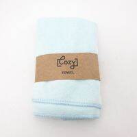 COZY ผ้าขนหนูไมโครไฟเบอร์ 30x70ซม. BQ015-BBL สีเบบี้บลู สีฟ้า