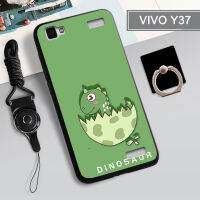 Soft Case สำหรับ VIVO Y37ซิลิโคนโทรศัพท์ Case เต็มปกแฟชั่นสไตล์วางคุ้มครองป้องกันรอยขีดข่วนปกโทรศัพท์กับผู้ถือแหวนและเชือก