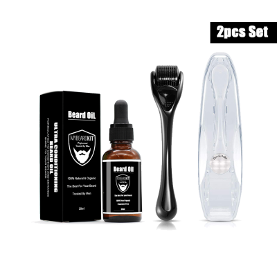 Beard Oil Balm &amp; Grooming Kit for Men Beard Growth &amp; Care with Brush, Scissor &amp; Comb 100 Pure &amp; Organic