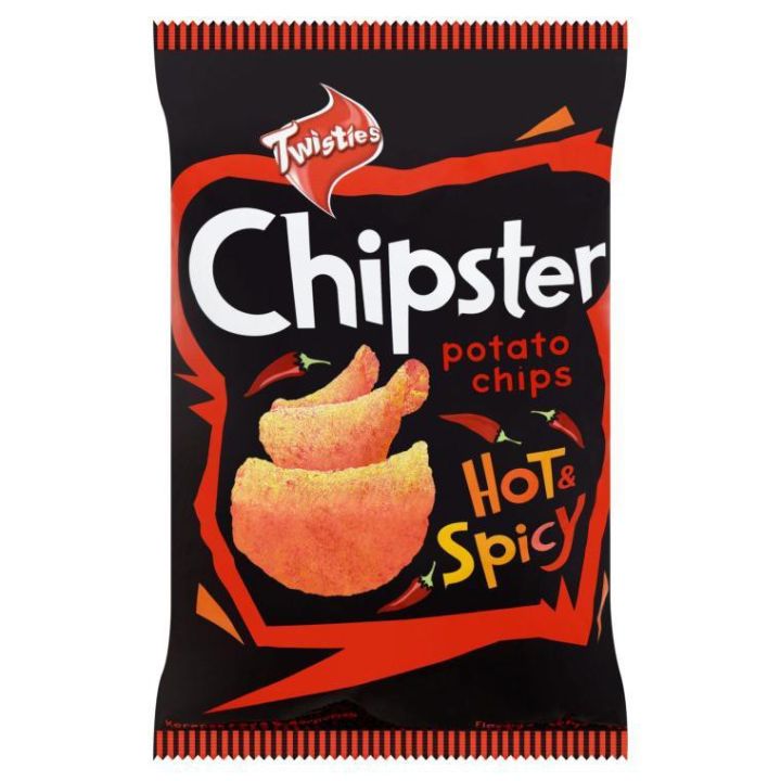 Twisties Chipster Hot & Spicy Potato Chips 130g | Lazada