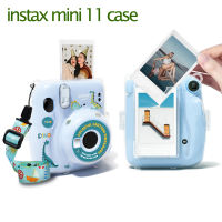 Nd Fuji Mini 11กระเป๋ากล้องสำหรับ Fujifilm Instax Mini 11ภาพวาดสีน้ำมันของศิลปินหนัง PU กระเป๋ากล้องสำเร็จรูปมี9สไตล์