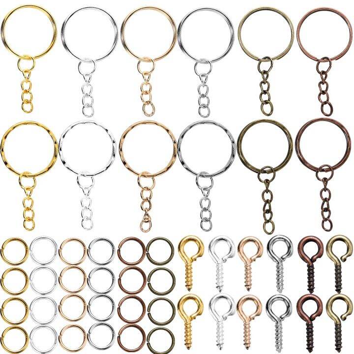 110-220pcs-set-keychain-open-jump-rings-eye-pins-jewelry-making-accessories-kits-for-diy-epoxy-resin-key-chain-key-ring-pendants