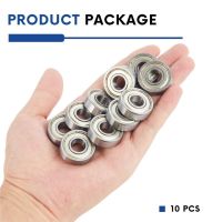 10Pcs Bearing 6000ZZ ABEC-5 10x26x8 mm High Speed Low Noise Deep Groove 6000 ZZ 2z Ball Bearings for Electric Motor Application Axles  Bearings Seals