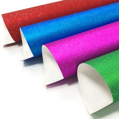 【lz】✠✵  O envio gratuito de glitter permanente auto adesivo vinil folhas cricut transferência fita para decoração festa adesivo decalque do carro