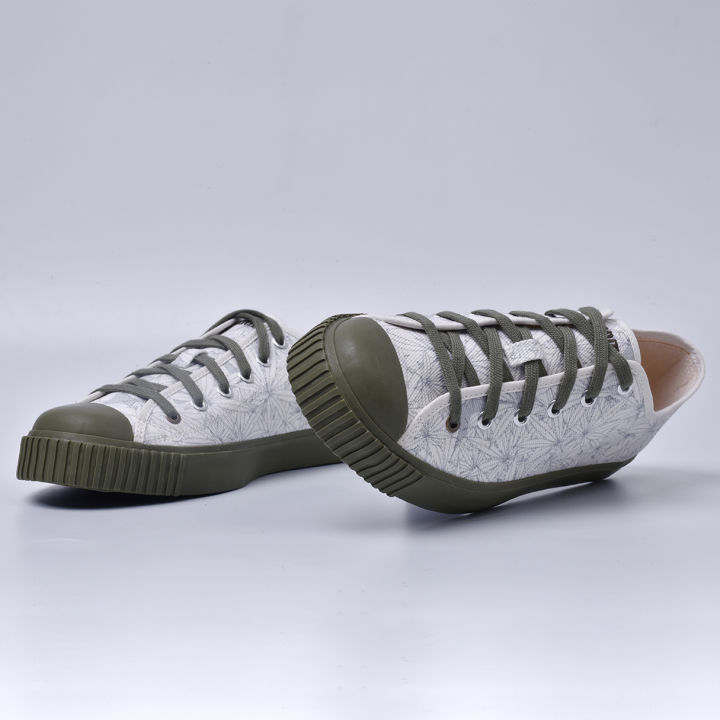 phanmaba-sneakers-รองเท้าผ้าใบพันธุ์หมาบ้า-รุ่นใบไม้รื่นรมย์สีขาว