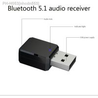 New USB Wireless Bluetooth 5.0 Receiver Adapter Music Speakers with microphone 3.5mm AUX Car Stereo Audio Adapter