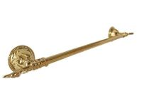 FREE SHIPPING new design 24k gold flowers single towel bar