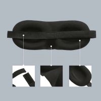 1Pcs 3D Sleep Natural Sleeping Eye Eyeshade Cover Shade Eye Patch Women Men Soft Portable Travel Eyepatch