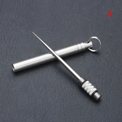 Reusable Toothpick with Waterproof Stainless Steel Toothpick Box Mini Toothpick