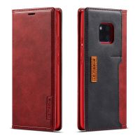 สำหรับHuawei Mate 20 / Mate 20 Pro / Mate 20เคสโทรศัพท์เบาบางหนังหรูงานธุรกิจเคสแบบพับปิดได้โทรศัพท์มือถือปลอก