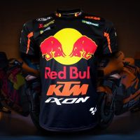 เสื้อยืด คอกลม T-Shirt Motogp เสื้อโมโตจีพี สำหรับแฟนคลับ Red Bull KTM #MG0034 รุ่น Brad Binder &amp; Miguel Oliveira