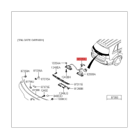 Car Reverse Rear View Camera Parts 95760-2P601 957602P600 for Kia Sorento 2013-2014 Parking Assist Backup Camera 957602P601