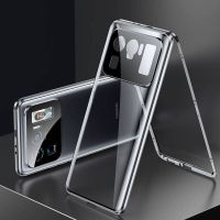 For Xiaomi Mi 11 Ultra Case 360 Magnetic Full Flip Cover For Xiaomi Mi 11 Pro Mi11 Double Sided Tempered Glass Mobile Phone Case