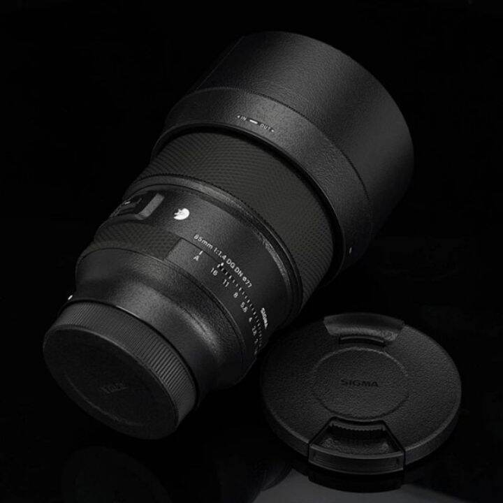 สำหรับ-sigma-art-85-1-4-dg-dn-สำหรับ-sony-e-mount-l-ฟิล์มห่อไวนิลสติ๊กเกอร์ติดบนตัวเครื่องสติกเกอร์ป้องกันเลนส์กล้อง85มม-f1-4-f-1-4