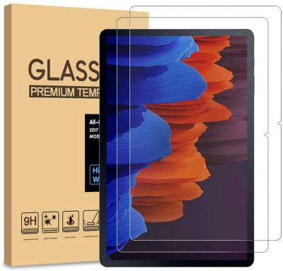 ฟิล์มกระจกนิรภัยกันรอยหน้าจอ9H,2แพ็คสำหรับSamsung Galaxy Tab S7 Plus (12.4นิ้ว) PULEN