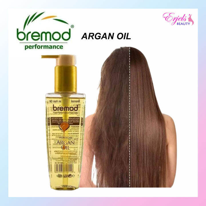 Bremod Hair Serum Vitamin E Argan Oil Serum Good For Dry, Frizzy, Newly 