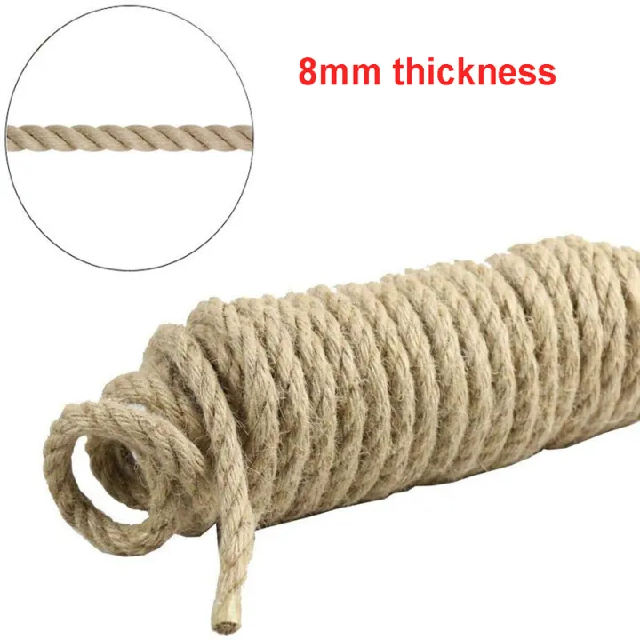 Natural thick jute twine - 5m - Two colors available