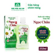 Nước súc miệng dược liệu Ngọc Châu 350ml - Ngăn nhiệt miệng, diệt khuẩn