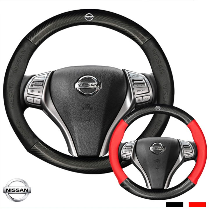 JC New Nissan Steering Wheel Cover Car Nissan Model Carbon Fiber Car