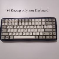 Mini 84 PBT Keycaps Dyesub PBT Keycap สำหรับแป้นพิมพ์เครื่องกล Cherry Profile XDA Profile